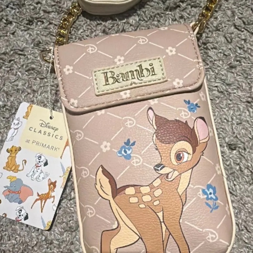 Disney Bambi Kids Bag - Cream and Gold